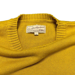 Avirex Repeat Logo Knitted Sweatshirt ( L )