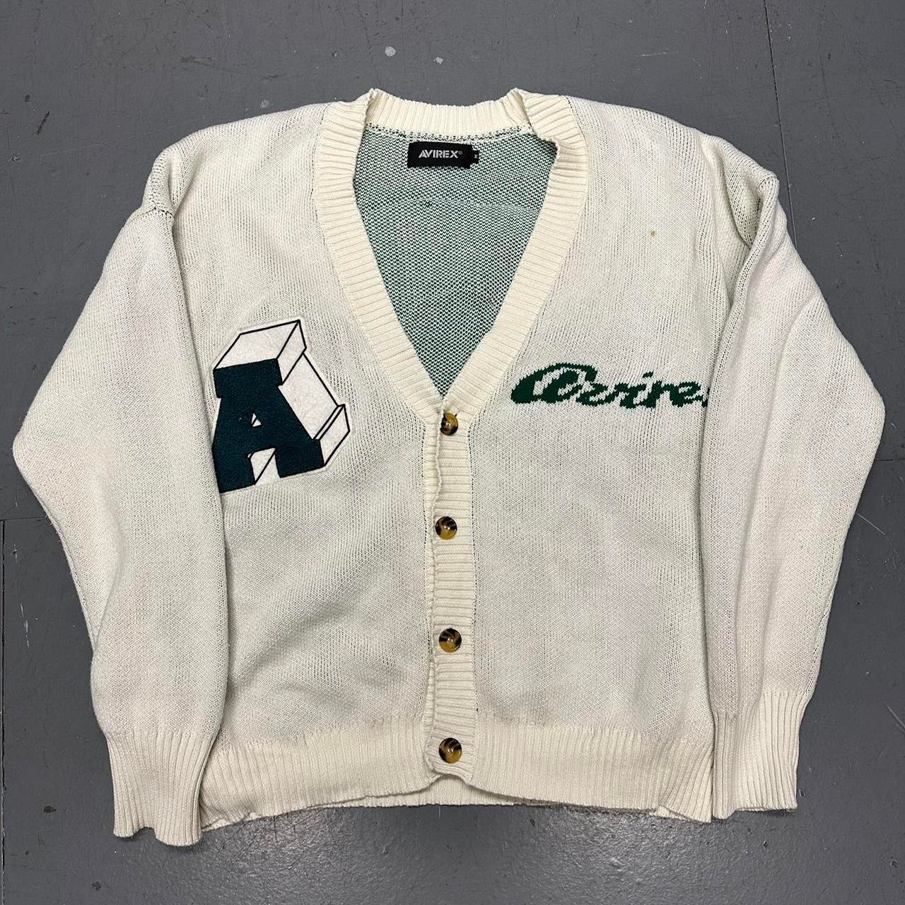 Avirex Knitted Cardigan ( M )