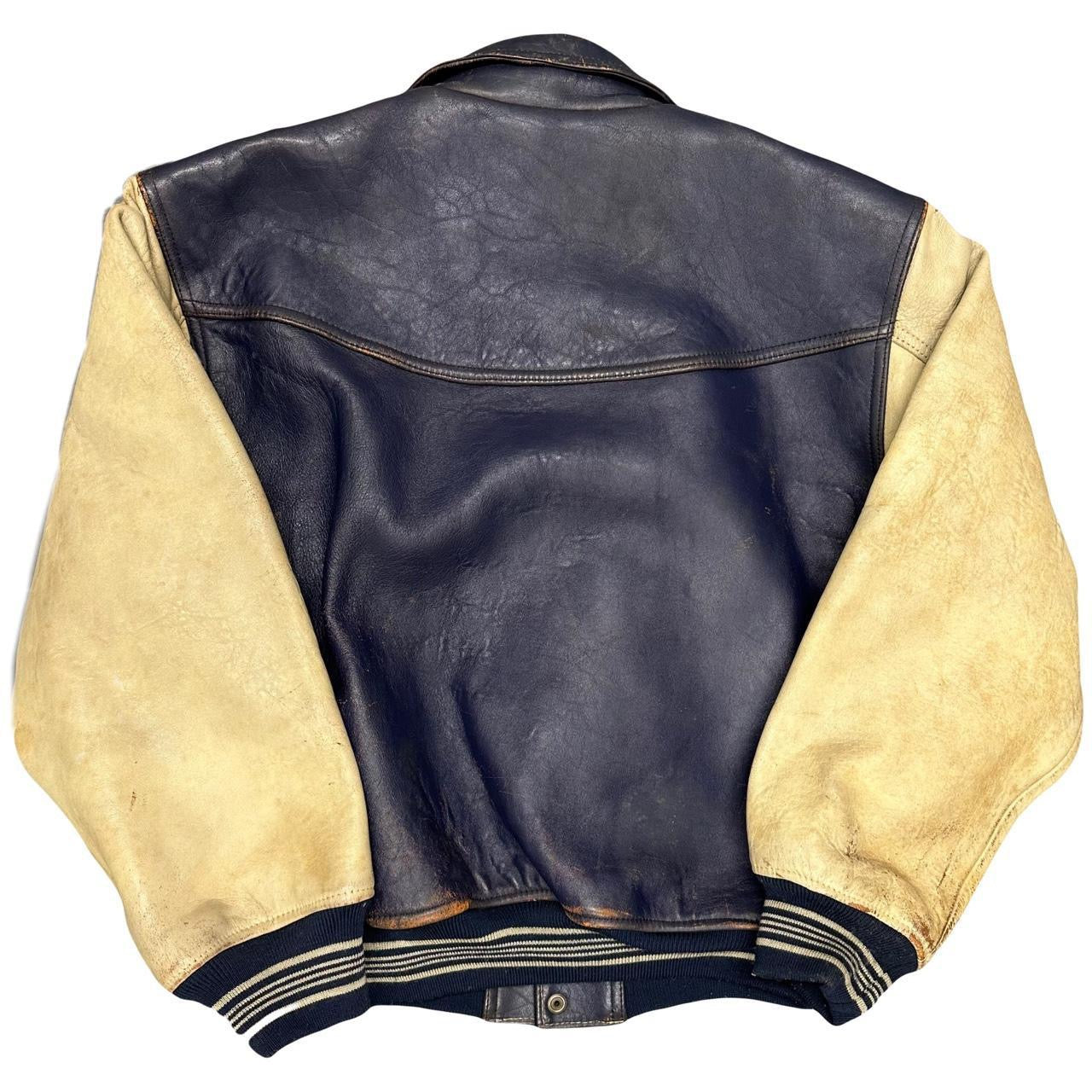 Avirex Midnight Sun Leather Jacket ( L )
