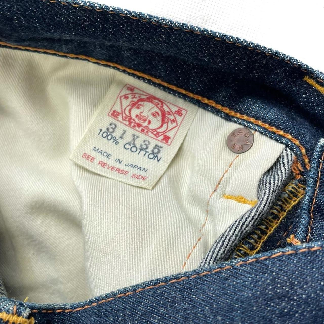 Evisu Selvedge Jeans With Catch & Release Daicock ( W31 )