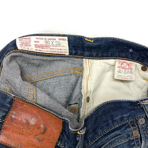 Evisu Selvedge Jeans With White Daicock ( W30 )