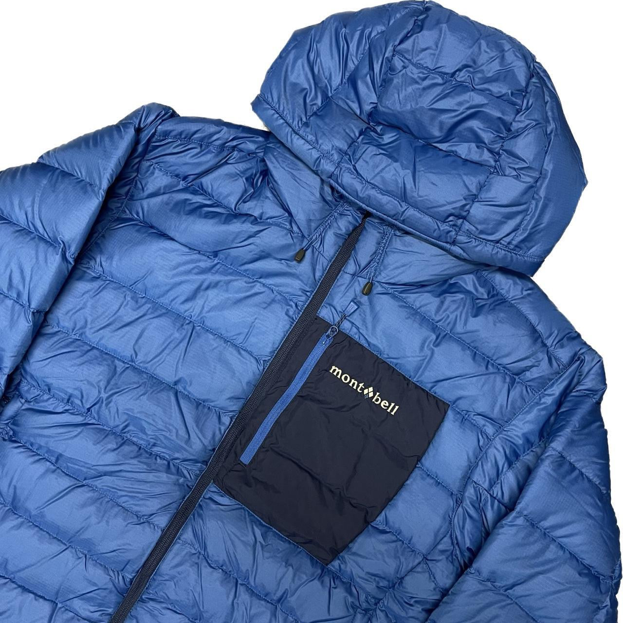 Montbell Reversible Down Jacket In Blue & Navy ( S )